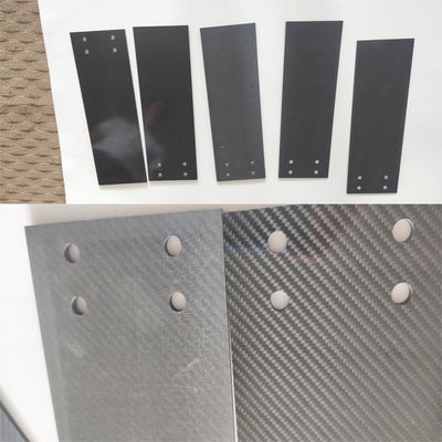 پنل فیبر کربن 3mm Twil 3K Twill برای قطعات دستگاه به پایان رسید
